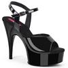 Pleaser Pink Label - REVEL609 Plateau hakken - Zwart Product image